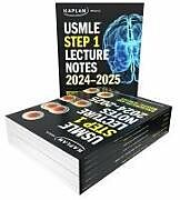 Couverture cartonnée USMLE Step 1 Lecture Notes 2024-2025: 7-Book Preclinical Review de Kaplan Medical