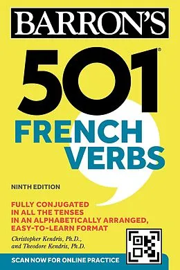 E-Book (epub) 501 French Verbs, Ninth Edition von Barron's Educational Series, Christopher Kendris, Theodore Kendris