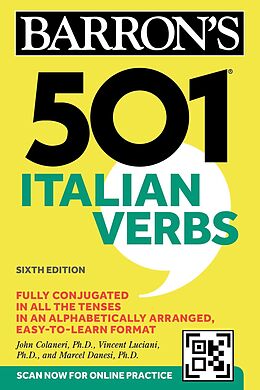 eBook (epub) 501 Italian Verbs, Sixth Edition de Barron's Educational Series, John Colaneri, Vincent Luciani