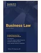 Couverture cartonnée Business Law de Barron's Educational Series, Robert W Emerson