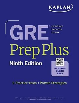 E-Book (epub) GRE Prep Plus, Ninth Edition von Kaplan Test Prep