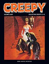 Couverture cartonnée Creepy Archives Volume 8 de T. Casey Brennan, Don McGregor, Tom Sutton