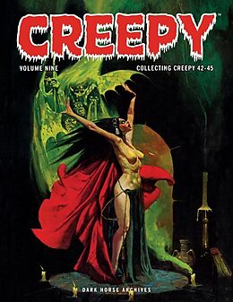 Couverture cartonnée Creepy Archives Volume 9 de Jan Strnad, Gerry Conway, Jose Bea