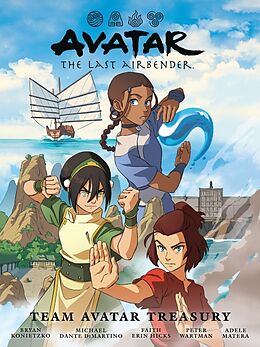 Livre Relié Avatar: The Last Airbender--Team Avatar Treasury Library Edition de Faith Erin; Konietzko, Bryan; DiMartino, Mi Hicks