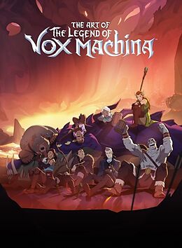 Livre Relié The Art of The Legend of Vox Machina de Meredith Kecskemety