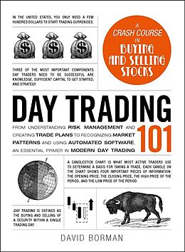 Fester Einband Day Trading 101 von David Borman