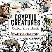 Couverture cartonnée The Cryptid Creatures Coloring Book de 