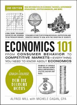 Fester Einband Economics 101, 2nd Edition von Michele Cagan, Alfred Mill
