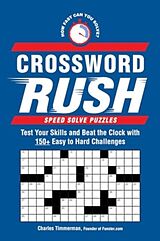 Couverture cartonnée Crossword Rush de Charles Timmerman