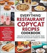 Couverture cartonnée The Everything Restaurant Copycat Recipes Cookbook de Kelly Jaggers