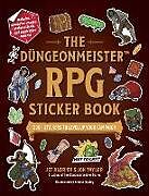 Couverture cartonnée The Düngeonmeister RPG Sticker Book de Jef Aldrich, Jon Taylor