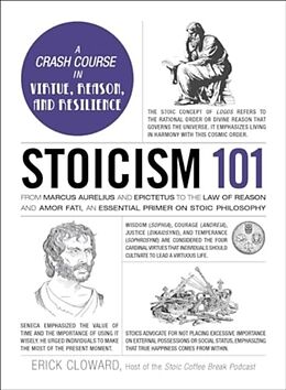 Livre Relié Stoicism 101 de Erick Cloward