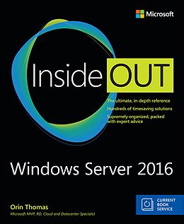 E-Book (pdf) Windows Server 2016 Inside Out von Orin Thomas