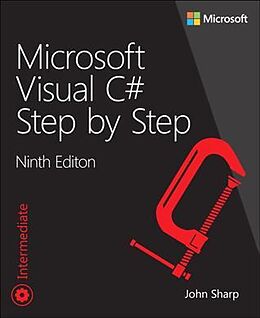 Couverture cartonnée Microsoft Visual C# Step by Step de John Sharp