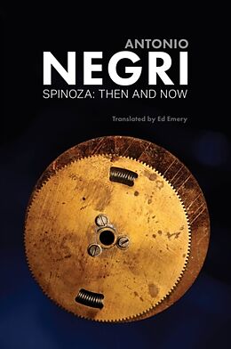 Kartonierter Einband Spinoza von Antonio Negri, Ed Emery