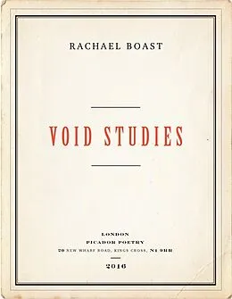 E-Book (epub) Void Studies von Rachael Boast