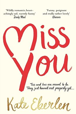 Couverture cartonnée Miss You de Kate Eberlen