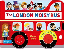 Reliure en carton indéchirable The London Noisy Bus de Marion Billet