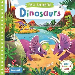 Reliure en carton indéchirable Dinosaurs de Campbell Books