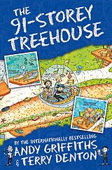 Couverture cartonnée The 91-Storey Treehouse de Griffiths Andy