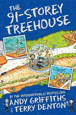 Couverture cartonnée The 91-Storey Treehouse de Griffiths Andy