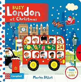 Pappband, unzerreissbar Busy London at Christmas von Marion Billet