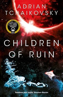 Couverture cartonnée Children of Ruin de Adrian Tchaikovsky