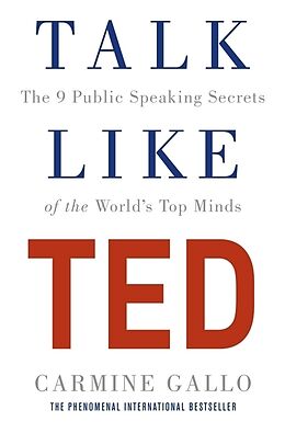 Poche format B Talk Like Ted von Carmine Gallo