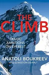 Kartonierter Einband The Climb von Boukreev Anatoli, G. Weston DeWalt
