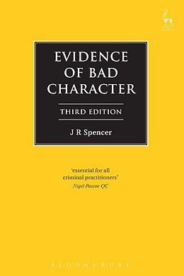 eBook (pdf) Evidence of Bad Character de J R Spencer