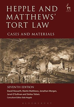 E-Book (pdf) Hepple and Matthews' Tort Law von David Howarth, Martin Matthews, Jonathan Morgan