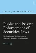 E-Book (pdf) Public and Private Enforcement of Securities Laws von Michael Legg