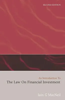 E-Book (pdf) An Introduction to the Law on Financial Investment von Iain G Macneil