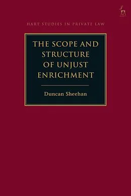 ePUB The Scope and Structure of Unjust Enrichment von Duncan Sheehan