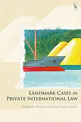 Kartonierter Einband Landmark Cases in Private International Law von William; Merrett, Louise Day