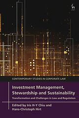 Couverture cartonnée Investment Management, Stewardship and Sustainability de Iris H-Y; Hirt, Hans-Christoph Chiu