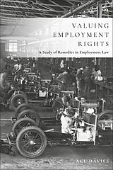 Livre Relié Valuing Employment Rights de ACL Davies