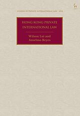 Livre Relié Hong Kong Private International Law de Wilson Lui, Anselmo Reyes