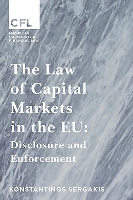 eBook (epub) The Law of Capital Markets in the EU de Konstantinos Sergakis