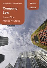 eBook (epub) Company Law de Janet Dine, Marios Koutsias