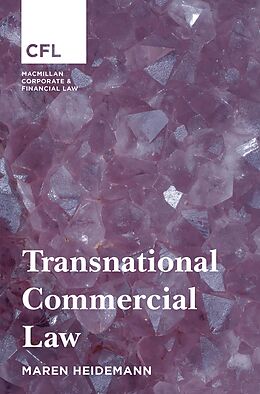 eBook (epub) Transnational Commercial Law de Maren Heidemann