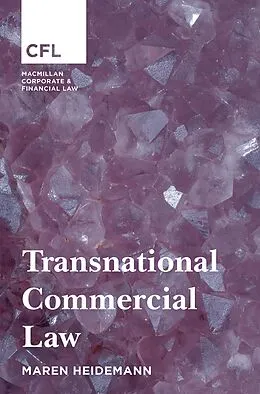 E-Book (epub) Transnational Commercial Law von Maren Heidemann