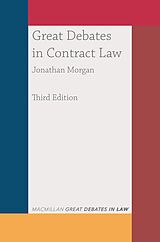 eBook (epub) Great Debates in Contract Law de Jonathan Morgan