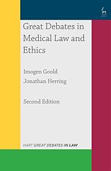 eBook (epub) Great Debates in Medical Law and Ethics de Imogen Goold, Jonathan Herring