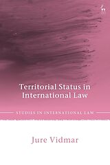 Couverture cartonnée Territorial Status in International Law de Jure Vidmar