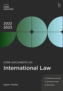 E-Book (epub) Core Documents on International Law 2022-23 von Karen Hulme