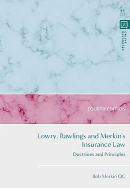 E-Book (epub) Lowry, Rawlings and Merkin's Insurance Law von Rob Merkin Kc