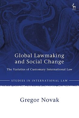 Livre Relié Global Lawmaking and Social Change de Novak Gregor