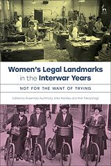 Livre Relié Womens Legal Landmarks in the Interwar Years de Rosemary; Rackley, Erika; Takayanagi, Ma Auchmuty