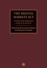 Livre Relié The Digital Markets Act de Konstantina; Geradin, Damien Bania